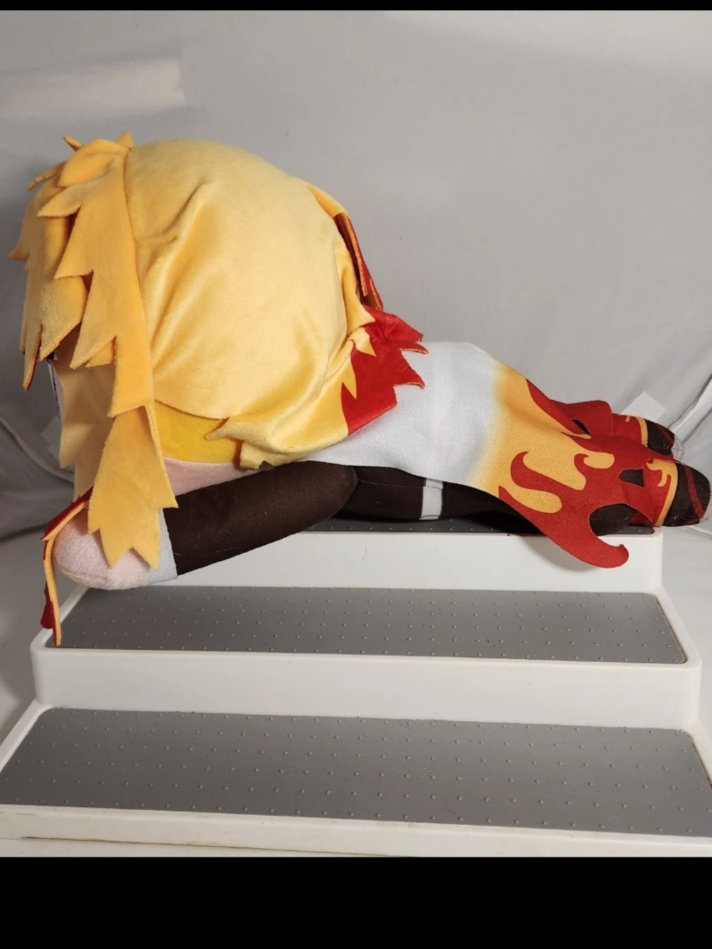 Demon Slayer Kyojuro Rengoku Sega Mega Jumbo Nesberi Plush 15.5" Stuffed Toy